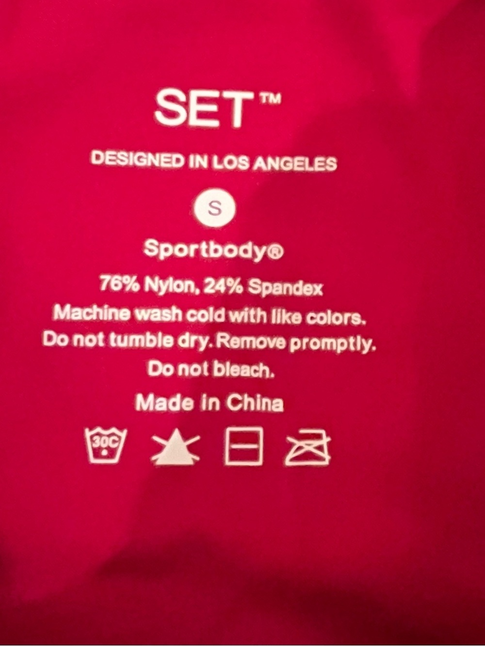 SET ACTIVE- SPORT BODY Scoop Sports Bra & Biker Shorts Set- MINT CONDITION - Picture 8 of 8